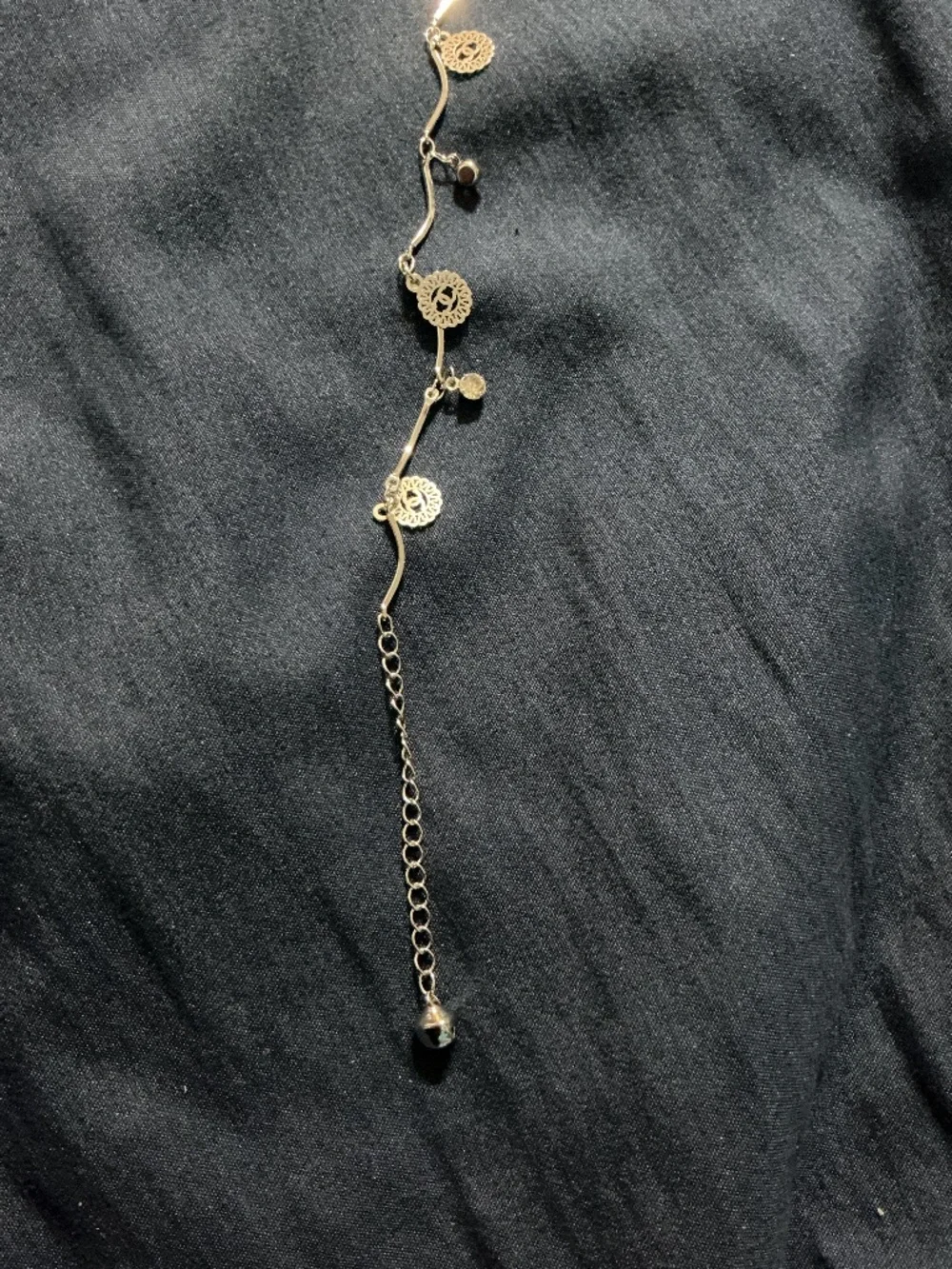 NEW Lyn Lyn Silver Tone Bracelet or Ankle Bracelet